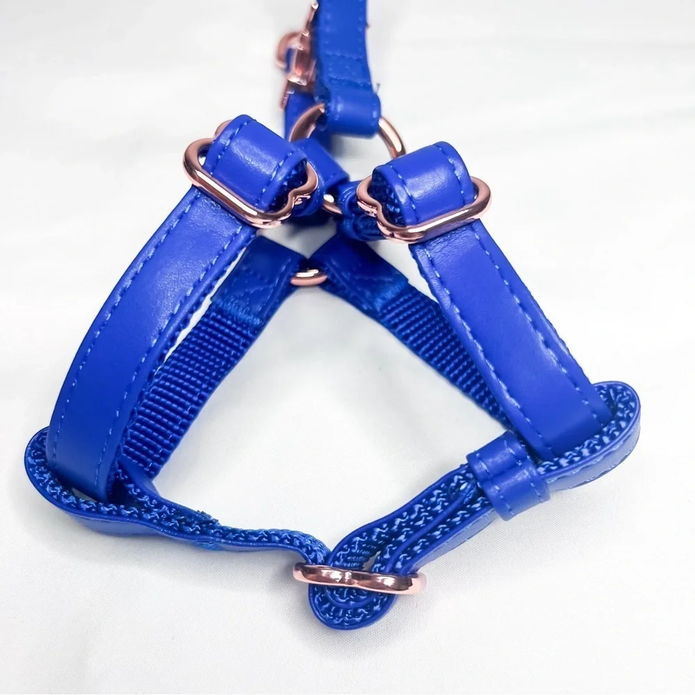 Soft Leather No Pull Dog Harness, Size XS